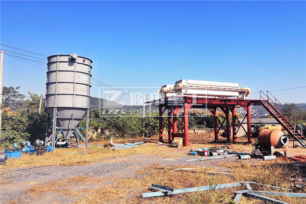 環(huán)保零排放洗沙生產(chǎn)線，環(huán)評需求D一位----板框污泥壓濾機(jī)