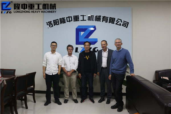 讓隆中為全球服務！德國用戶造訪隆中重工