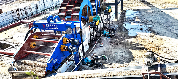 水洗砂生產線方案配置，要求兩月加工六萬噸石料，石子沙子都要